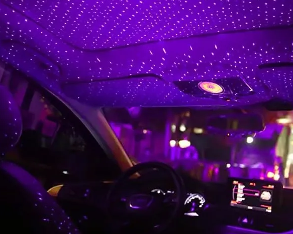 Projektor Gwiazd Na Podsufitke Samochodu z Diodami LED
